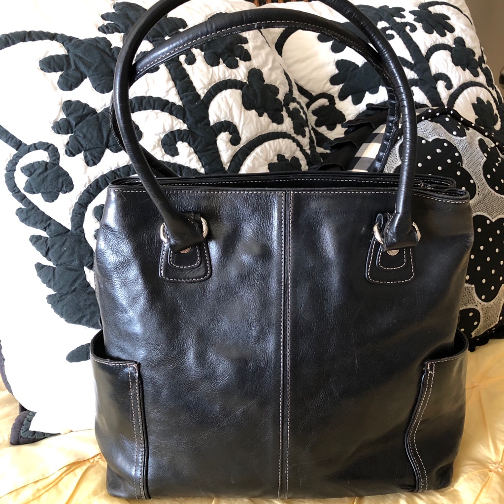Fossil Leather Hobo Shoulder Bag
